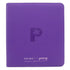 Collector's Series 12 Pocket Zip Trading Card Binder - PURPLE