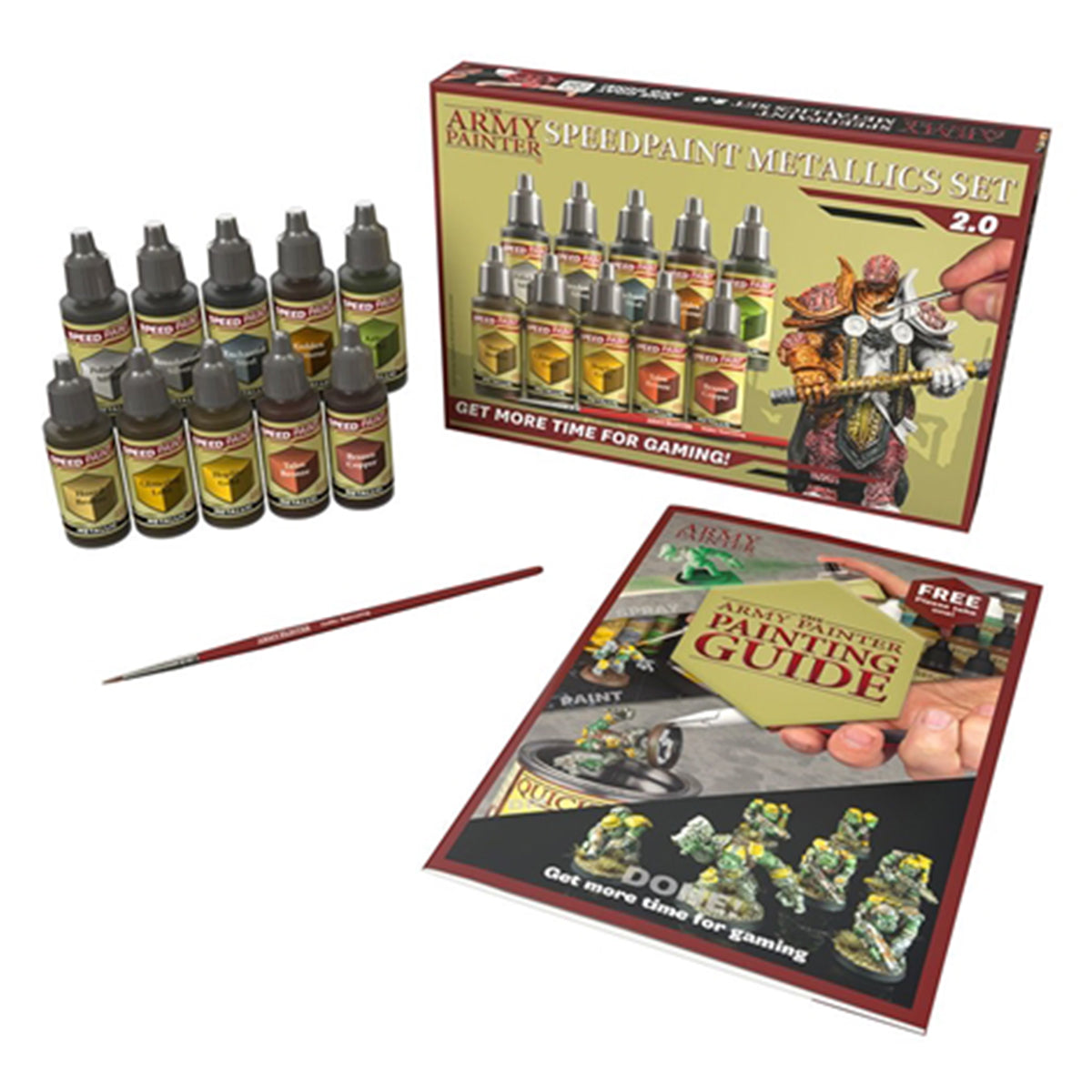 Army Painter Speedpaint Metallics Set 2.0
