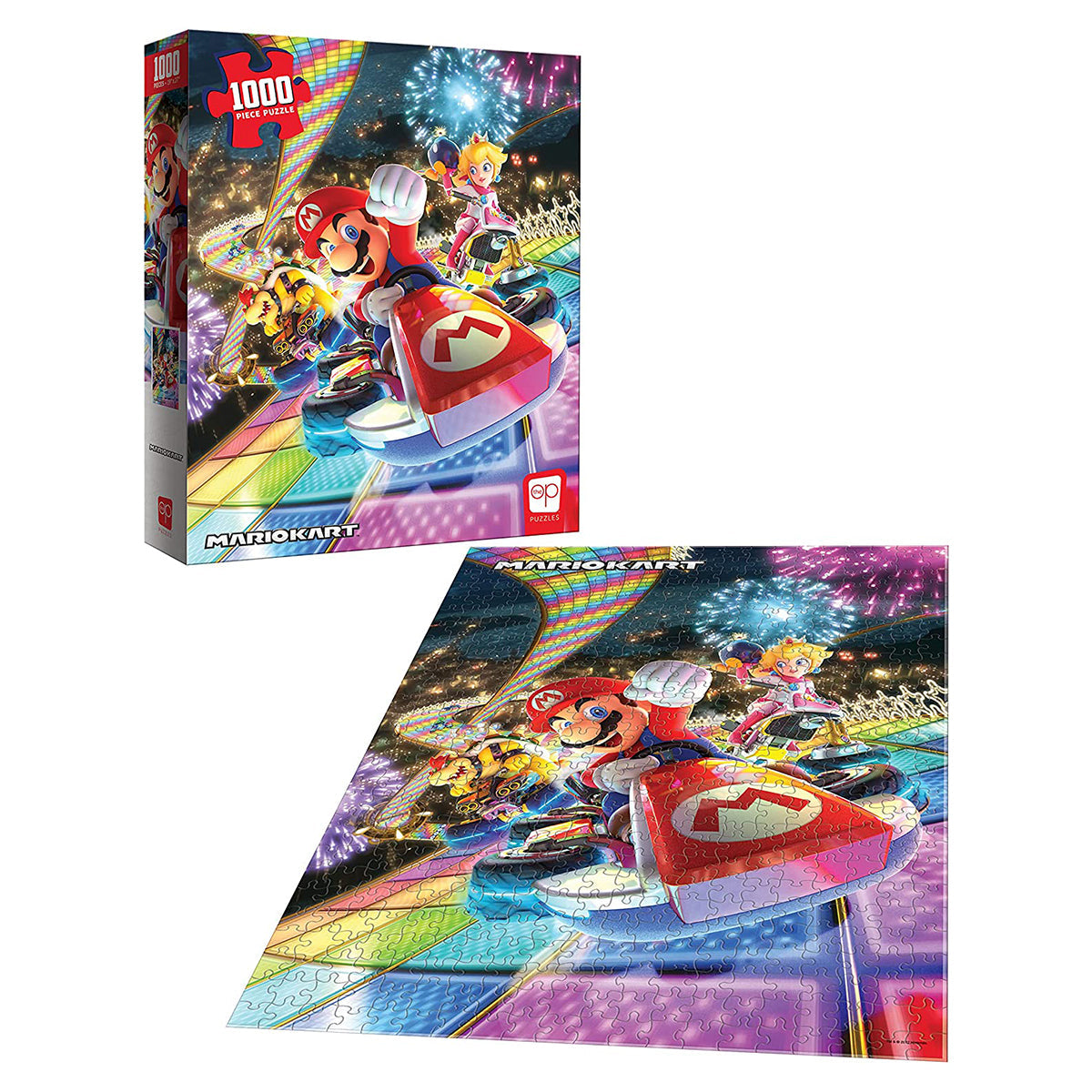 Mario Kart "Rainbow Road" 1000-Piece Puzzle