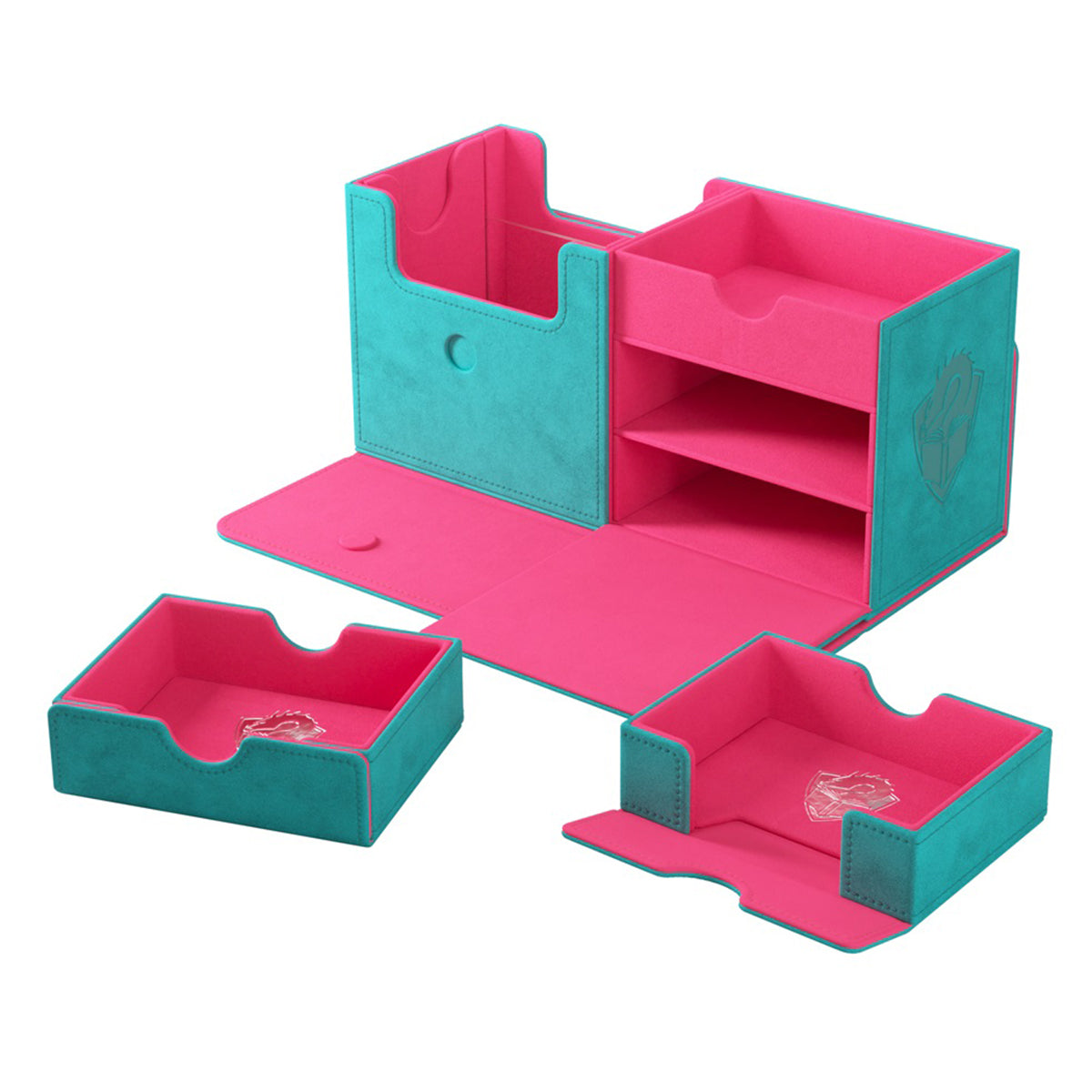 Gamegenic The Academic 133+ XL Tolarian Edition Deck Box Teal/Pink