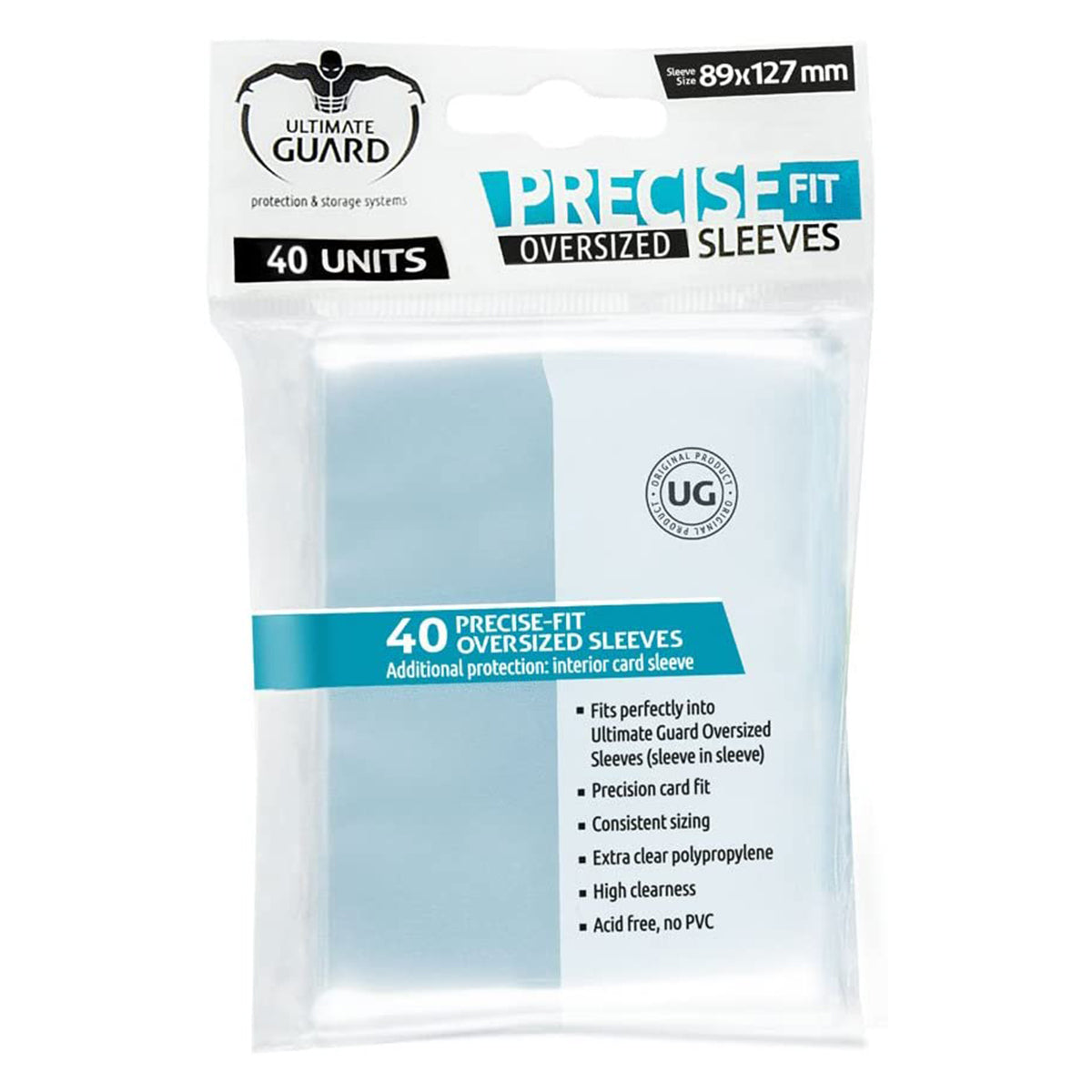 Ultimate Guard Precise-Fit Small Sleeves – 500 Clear Sleeves For Yu-Gi-Oh! – 60x87mm